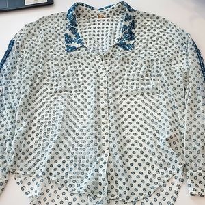 Free People blouse Size small
